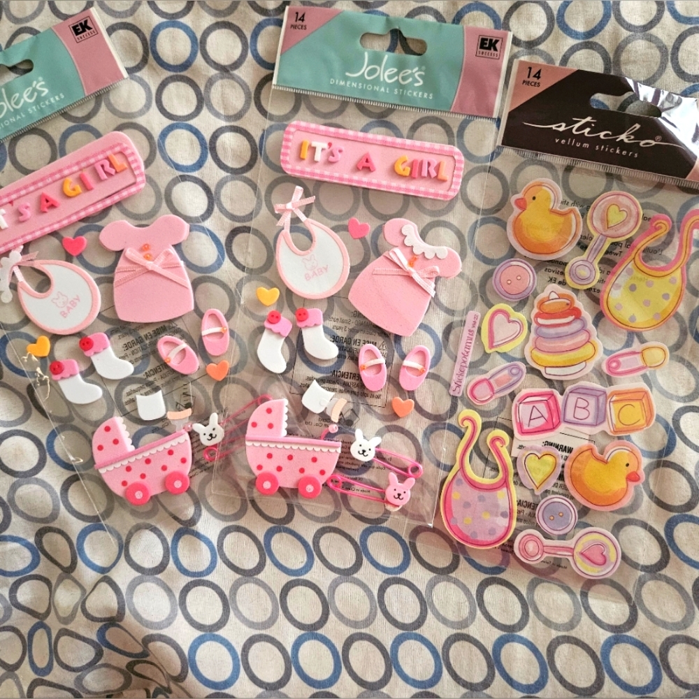 NWT 3 it's a girl packs